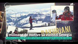 Surprize la Tbilisi pentru turistul cu numărul 6 milioane din istoria post sovietică a Georgiei