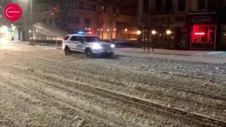 STARE DE URGENȚĂ în SUA. Lovește "Stella", cea mai mare furtună de zăpadă a sezonului. 50 de milioane de persoane au fost sfătuite să nu iasă din case