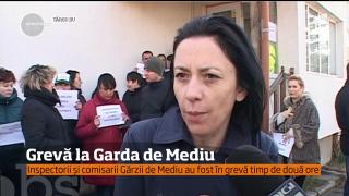 Inspectorii și comisarii Gărzii de Mediu au fost în grevă timp de două ore! Ce nemulţumiri au salariaţii