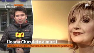 MĂRTURII CUTREMURĂTOARE, după moartea Ilenei Ciuculete. Un coleg de scenă dezvăluie MARELE REGRET al artistei (VIDEO)