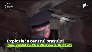 PANICĂ în centrul oraşului Galaţi: o vilă a fost aruncată în aer, din cauza unor acumulări de gaze