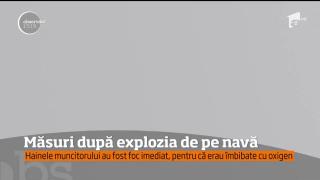 Muncitorul GRAV RĂNIT pe o navă din Galaţi, dus la Spitalul de Arşi din Bucureşti. Firma la care lucra a fost amendată