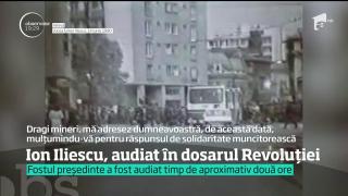 Ion Iliescu, audiat de procurorii de la Parchetul General, în dosarul Revoluției