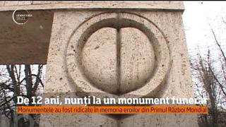 De 12 ani, în Târgu Jiu se fac NUNŢI la un MONUMENT FUNERAR