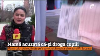 CAZ ŞOCANT la Suceava! Mamă ACUZATĂ că îşi liniştea cei doi copii cu medicamente (VIDEO)