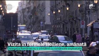 Vizita în fermele siciliene unde mai multe românce ar fi fost exploatate și abuzate, amânată