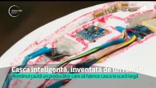 Cu numai 50 de euro, un român de 19 ani a inventat o cască inteligentă, ce poate salva vieţi