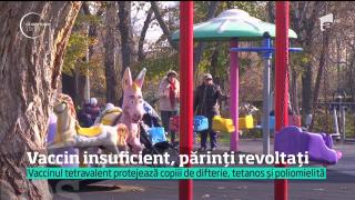 După patru luni şi zeci de promisiuni, vaccinul tetravalent a ajuns în ţară