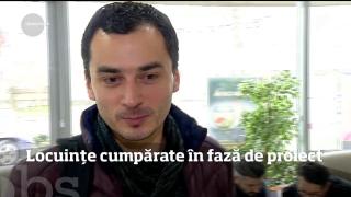 Românii cumpără locuinţe care sunt doar în fază de proiect