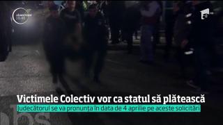 Dosarul COLECTIV: Victimele cer ca statul român şi Ministerul Sănătăţii să fie pe lista responsabililor