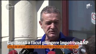 Directorul ANP și șeful Penitenciarului Rahova sunt acuzaţi de ABUZ ÎN SERVICIU. Gigi Becali a depus o plângere penală împotriva lor