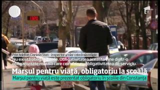 Profesorii de religie, chemaţi de Biserica Ortodoxă la marşul împotriva avorturilor de la Constanţa