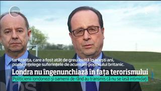 Londra nu îngenunchează în faţa terorismului. Ce mesaj a împânzit internetul