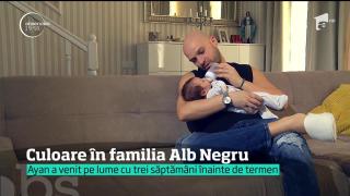 Fericire maximă, în trupa Alb Negru! Andrei a devenit tată de băiat