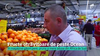ATENŢIE! Fructele de peste Ocean pot fi adevărate BOMBE CHIMICE. Ce ne recomandă medicii