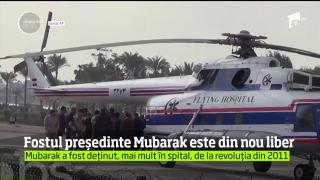 Hosni Mubarak, care era acuzat de crimă, a fost pus în libertate