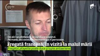 Francezii, demonstraţii de luptă în Portul Constanţa! O navă IMPRESIONANTĂ a ajuns la malul mării