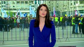 Poliţişti în stradă, chiar DE ZIUA LOR. Oamenii legii sunt nemulţumiţi că-şi riscă viaţa pentru un salariu de 2.000 lei