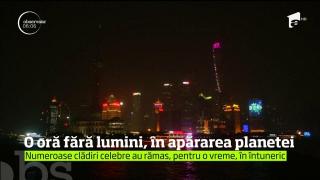 Ora Pământului, marcată pe tot Globul prin lumini stinse