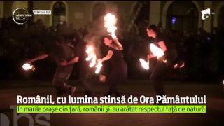 România, în BEZNĂ! Ora Pământului a fost sărbătorită în toate marile oraşe din ţară