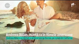 Nunta de vis a Andreei Bălan! Artista i-a spus "DA" actorului George Burcea pe o plajă din California