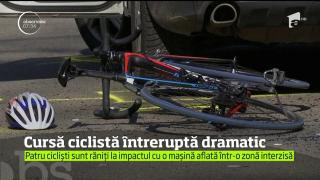 Accident GRAV în Berlin. Patru ciclişti au fost răniţi. Doi sunt în stare GRAVĂ după ce s-au ciocnit VIOLENT de o maşină
