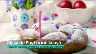 Meniul complet al mesei de Paști vine direct la ușă! Firmele de catering au început să se facă primele comenzi