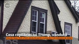 PROFIT de pe urma lui Donald Trump: Un investitor a cumpărat locuinţa în care a copilărit preşedintele american şi a revândut-o la PREŢ DUBLU