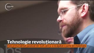 Noi progrese în medicină! Un bărbat paralizat poate acum mânca de unul singur