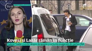 Laura Codruţa Kovesi şi Augustin Lazăr rămân în funcție