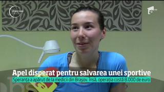 La doar 19 ani, o tânără handbalistă din Vaslui luptă pentru propria viaţă: are o tumoare la șold care riscă să se extindă în tot corpul