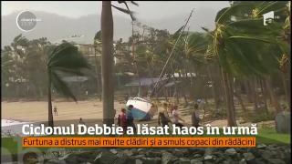 Imaginile dezastrului! Ciclonul Debbie a făcut ravagii în nordul Australiei