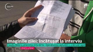 Un fost patron al unui salon de masaj, condamnat pentru proxenetism, ÎNCĂTUŞAT ÎN PLINĂ STRADĂ!