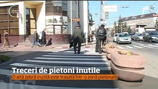 Oraşul din România cu cele mai CIUDATE treceri de pieton! Ar putea deveni obiective turistice