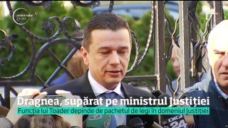 Liviu Dragnea e nemulţumit că Tudorel Toader nu i-a revocat din funcţii pe Laura Codruţa Kovesi şi pe Augustin Lazar
