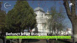Tupeu fără margini, la cimitirul din Ploieşti. Două femei, au fost prinse la furat printre morminte. Gestul uneia dintre ele este revoltător