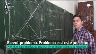 Alex, un elev din Dolj, a fost depunctat după ce a rezolvat în mod inedit o problemă de matematică
