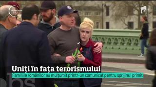 Românul rănit la Londra acum o săptămână s-a întors pe Podul Westminster. Iubita lui e încă în stare critică