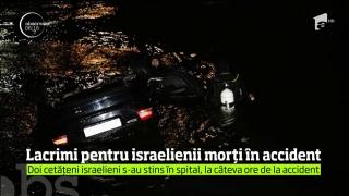 Durere fără margini! Doi studenţi israelieni MORŢI, după ce maşina lor a plonjat în apele Dâmboviţei