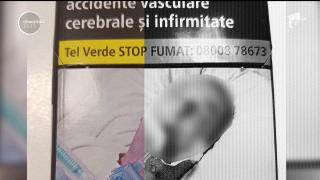 Scandalul chipului presupus furat şi pus pe pachetele de ţigări ia amploare