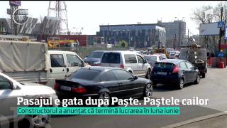La Paştele cailor! Pasajul de la Piaţa Sudului nu va fi inaugurat la termen, constructorul cerând o nouă amânare