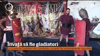 Vrei să fii SPARTACUS? La Constanţa s-a deschis prima şcoală de gladiatori. Cum poţi ajunge în arenă