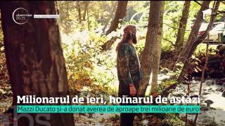 Un milionar care a provocat un accident în lanţ, beat la volan, şi-a donat toată averea şi colindă lumea desculţ