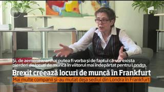 Frankfurt, noua destinaţie a imigranţiilor din Londra, după BREXIT