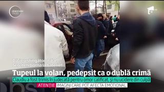 Decizie rară în justiţia din Româniai! Un şofer care a spulberat o familie, în goana cu maşina în oraş, judecat pentru OMOR CALIFICAT