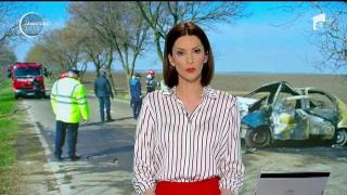 Sfârșit groaznic pentru un tânăr IT-ist din Botoșani. Băiatul  a ars de viu în maşina care s-a izbit de un copac