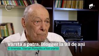 La 98 de ani, un român e unul dintre cei mai de succes... bloggeri