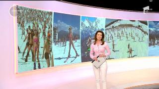 Nou record mondial stabilit în costum de baie, PE PÂRTIE!