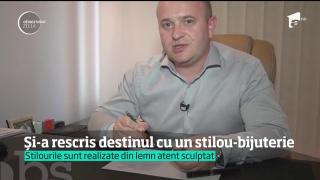 Creeat de un român, un stilou-bijuterie a ajuns în mâinile Prinţului Charles