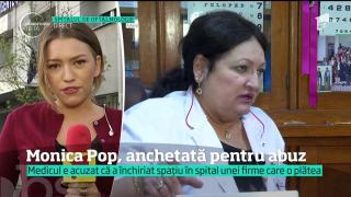 Monica Pop, managerul Spitalului de Oftalmologie, urmarita penal de DNA